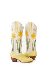Maes Daffodil Cowgirl Boot in Yellow