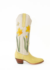 Maes Daffodil Cowgirl Boot in Yellow
