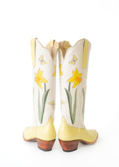 Maes Daffodil Cowgirl Boot in Yellow