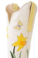 Maes Daffodil Cowgirl Boot in Yellow