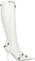Stiletto Heel Knee High Boots