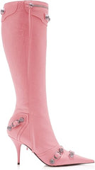 Stiletto Heel Knee High Boots