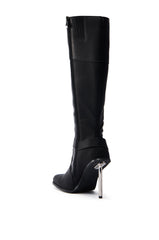 ELLERY BLACK STILETTO BOOT