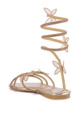 AZALEA WANG ALBUS GOLD SANDAL