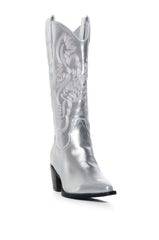 AZALEA WANG FLINT SILVER COWBOY BOOTIE