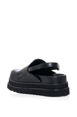 AZALEA WANG HARLEQUIN FLAT IN BLACK