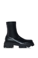 AZALEA WANG KNOXTON DENIM BOOT