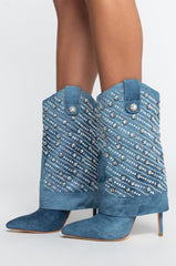 AZALEA WANG LEAVE IT ALL BEHIND STILETTO BOOTIE