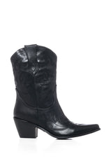 AZALEA WANG MAXFIELD EMBROIDERED WESTERN BOOTIE
