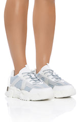 AZALEA WANG MCKINNEY DENIM SNEAKER