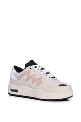AZALEA WANG OVERLAND NUDE SNEAKER