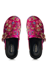 AZALEA WANG QUINBY BROCADE CLOG IN PINK
