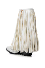 AZALEA WANG SCARLETT CHUNKY BOOTIE IN WHITE