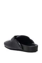 AZALEA WANG THORTON FLAT SLIDE IN BLACK