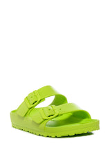 BIRKENSTOCK ARIZONA EVA ACTIVE LIME SANDAL