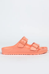BIRKENSTOCK ARIZONA EVA CORAL PEACH SANDAL