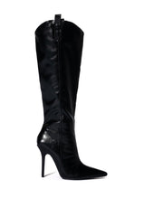 CUTE GENES DENIM STILETTO BOOT