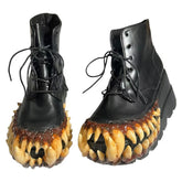 🔥Hot Sale now-ARQA Nightmare ‘Hellhound’ Black Leather Platform Boots