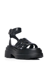 JAM OUT CHUNKY SANDAL IN BLACK