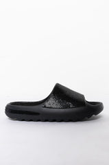 LET IT GO FLAT SANDAL IN BLACK