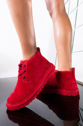 SEXY CASUAL FLAT SAMBA RED