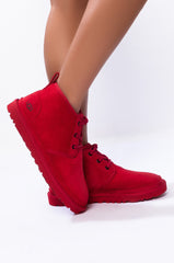 SEXY CASUAL FLAT SAMBA RED