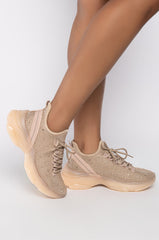 WANNA SEE IT ALL FLAT SNEAKER