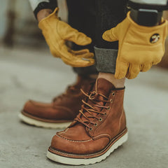 6" Classic Moc -  0875 Oro Legacy Leather Traction Tread