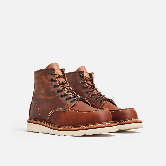 6" Classic Moc -  0875 Oro Legacy Leather Traction Tread