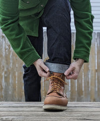 6" Classic Moc -  0875 Oro Legacy Leather Traction Tread