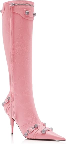 Stiletto Heel Knee High Boots