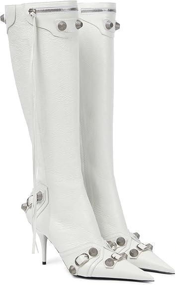 Stiletto Heel Knee High Boots