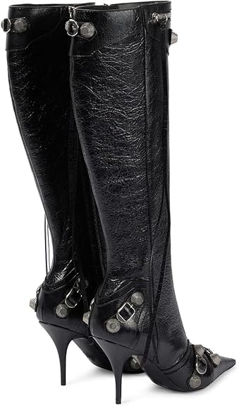 Stiletto Heel Knee High Boots
