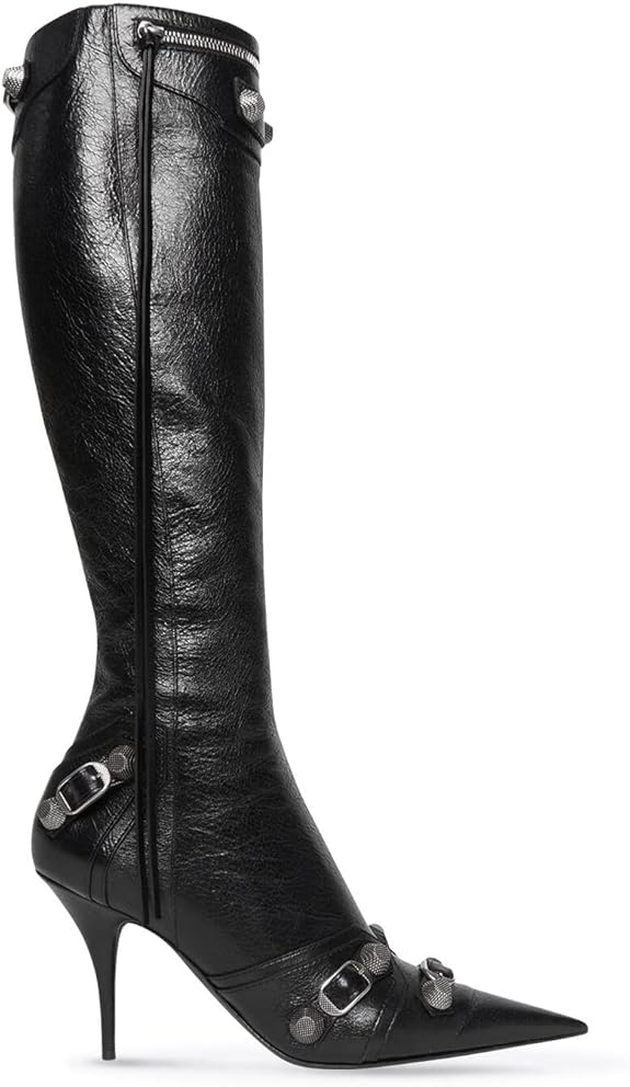 Stiletto Heel Knee High Boots