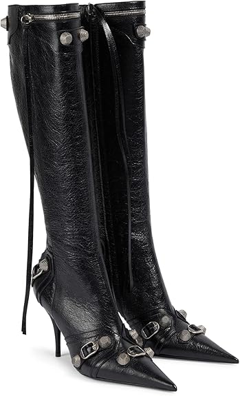 Stiletto Heel Knee High Boots