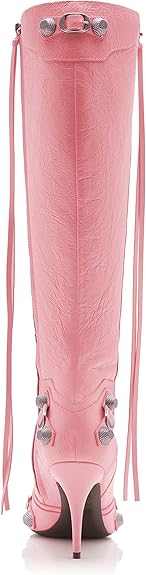 Stiletto Heel Knee High Boots