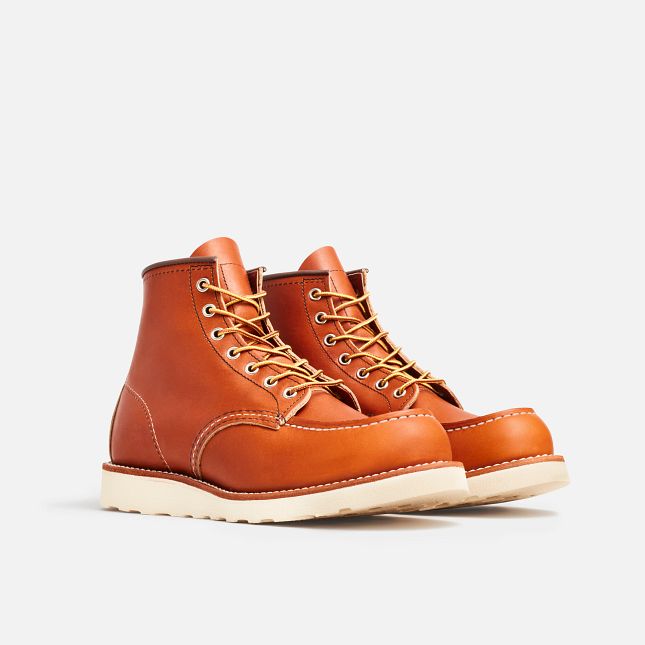 6" Classic Moc -  0875 Oro Legacy Leather Traction Tread