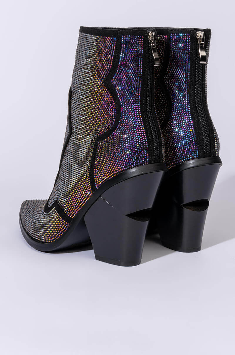 AZALEA WANG WHY SO SERIOUS CHUNKY BOOTIE IN MULTI