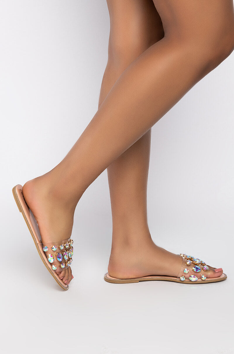 CALL ME HONEY RHINESTONE SANDAL