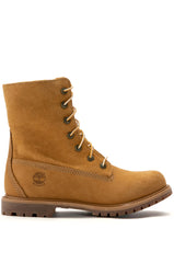 TIMBERLAND AUTHENTICS TEDDY FLEECE FOLD-DOWN BOOT IN WHEAT