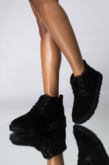 SEXY CASUAL FLAT BLACK