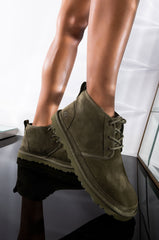 SEXY CASUAL FLAT BURNT OLIVE